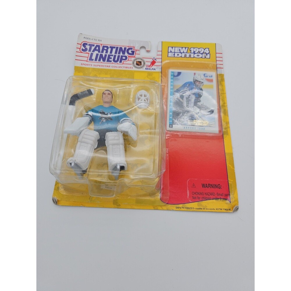 1994 ROOKIE STARTING LINEUP - SLU - NHL - ARTURS IRBE - SAN JOSE SHARKS